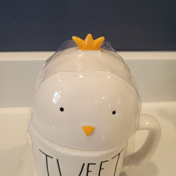 Rae Dunn TWEET HEART Chick Topper Mug - Picture 3 of 3